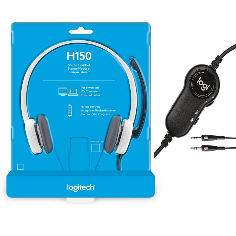 LOGITECH WIRED HEADPHONE H150 (DOUBLE PIN)