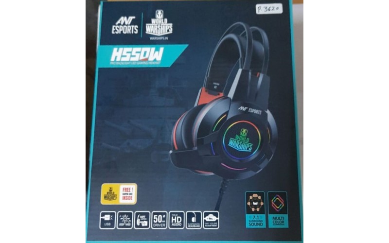 ANT ESPORTS GAMING HEADSET WITH MIC 