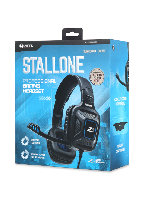 ZOOOK WIRED GAMING HEADSET STALLONE (DUAL PIN)
