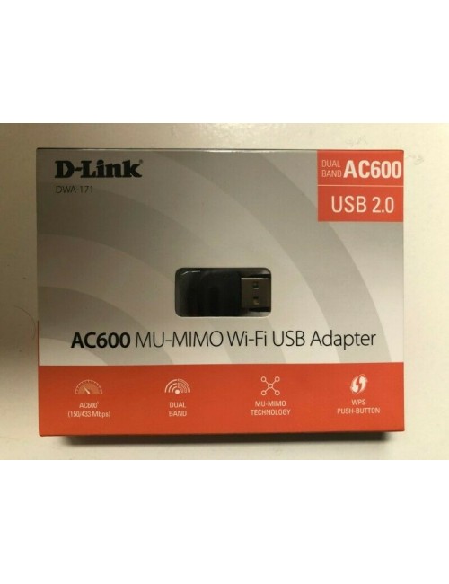 DLINK USB WIFI ADAPTER DWA171 150 MBPS (DUAL BAND)