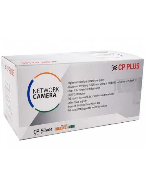CPPLUS IP BULLET 4MP (TA41PL3 Y) 3.6mm SILVER