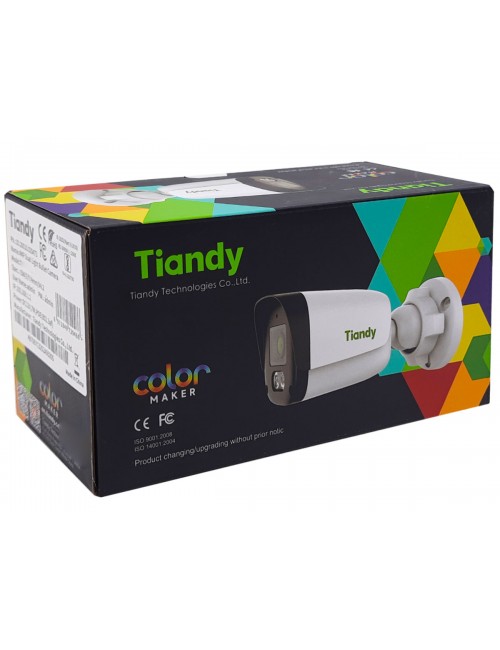 TIANDY IP BULLET 4MP NIGHT COLOR (C34GS) 4MM BUILT IN MIC