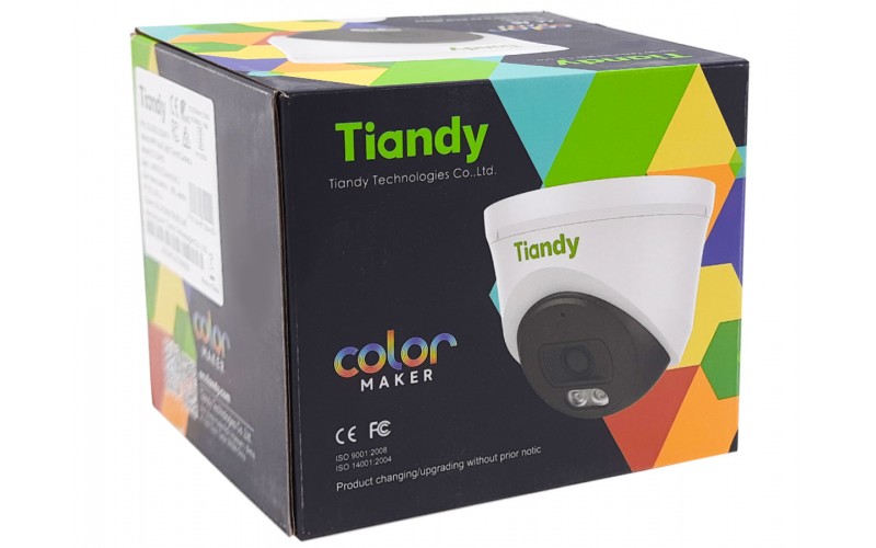 TIANDY IP DOME 4MP NIGHT COLOR (C34HS) 2.8MM BUILT IN MIC