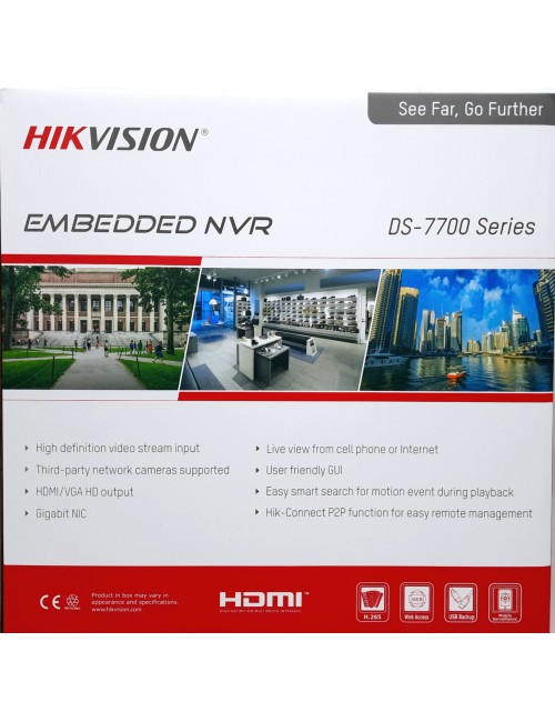 HIKVISION IP NVR 64CH 4 SATA (7764NIM4) 8K