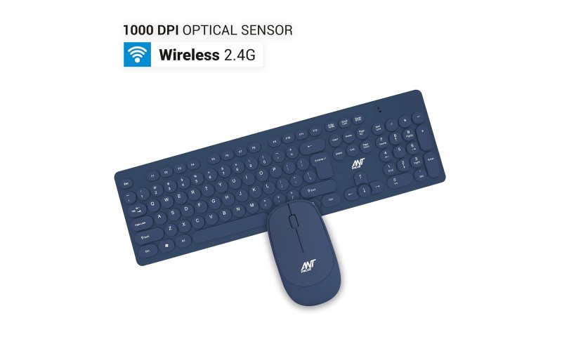 ANT VALUE KEYBOARD MOUSE COMBO WIRELESS FKBRI05