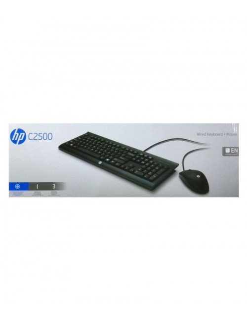 HP KEYBOARD MOUSE COMBO WIRED (C2500)  