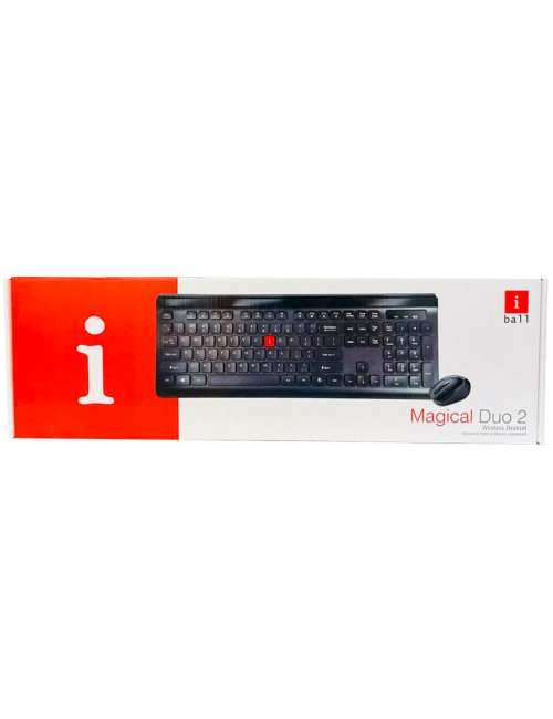IBALL KEYBOARD MOUSE COMBO WIRELESS MAGICAL DUO 2