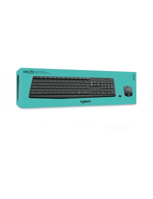 LOGITECH KEYBOARD MOUSE COMBO WIRELESS MK235 (1 YEAR)