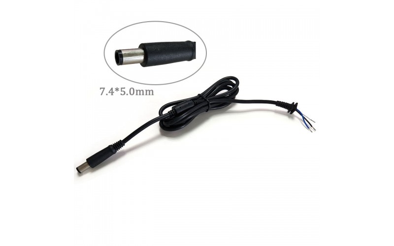 LAPTOP ADAPTER DC CABLE FOR HP BIG PIN (7.4x5.0MM)