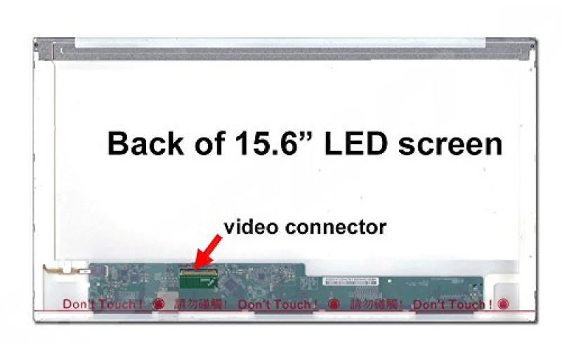 LAPTOP SCREEN 15.6" LED NORMAL (30 PIN)