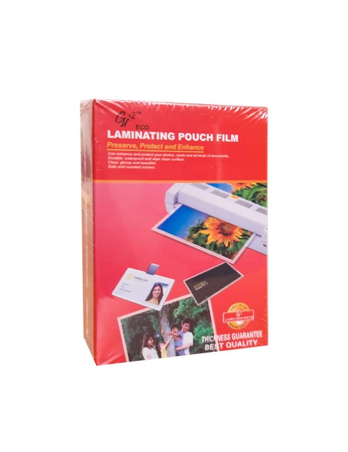 LAMINATION POUCH FILM 125 MICRON (70mmx100mm) PACK OF 100