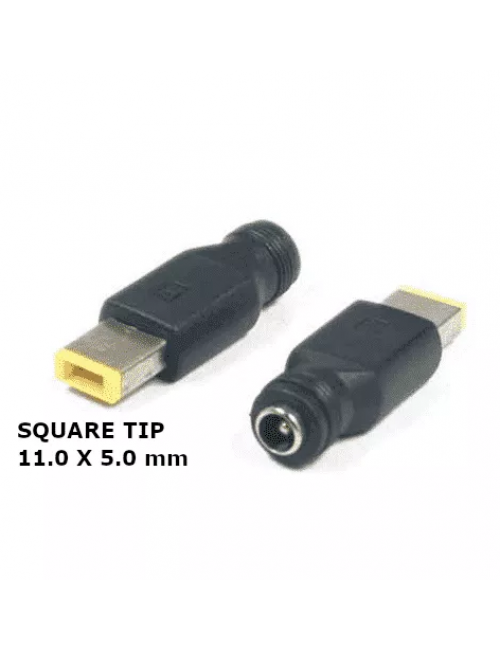 LAPTOP ADAPTER CONVERTER TIP (5.5 x 2.5mm TO SQUARE TIP)