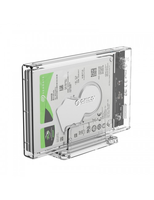 ORICO SSD HDD CASING 2.5" SATA 2159U3 (TRANSPARENT) MICRO B