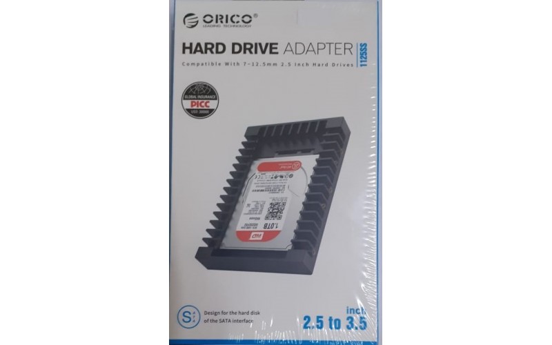 ORICO DESKTOP CADDY 12.5MM FOR SSD HDD 2.5" TO 3.5" 1125SS