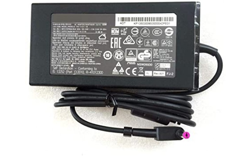 ACER LAPTOP ADAPTOR 135W 19V / 7.1A (PURPLE PIN)