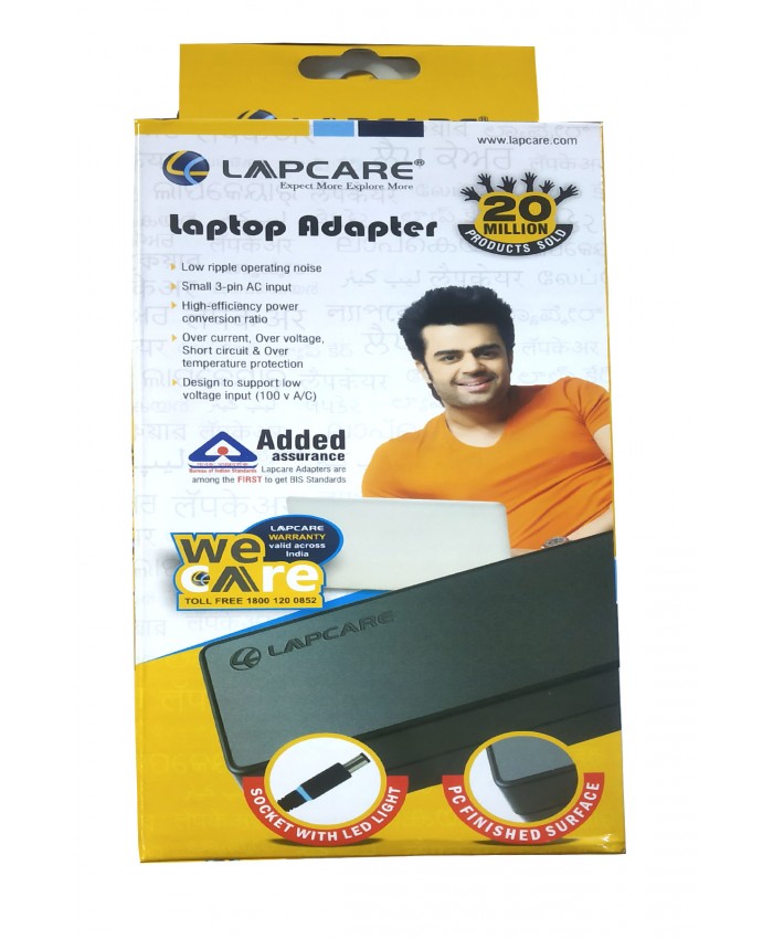 LAPCARE LAPTOP ADAPTOR FOR SAMSUNG 60W 