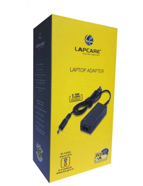 LAPCARE LAPTOP ADAPTOR FOR TOSHIBA 65W 19V 3.42A (1525)SMALL PIN