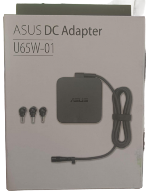 ASUS LAPTOP ADAPTOR 65W 19V / 3.42A WITH 4MM|4.5MM|5.5MM UNIVERSAL PIN