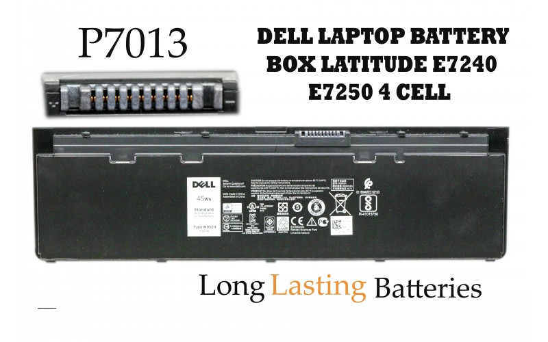 DELL LAPTOP BATTERY BOX LATITUDE E7240 | E7250 (WD52H|KWFFN) 4 CELL