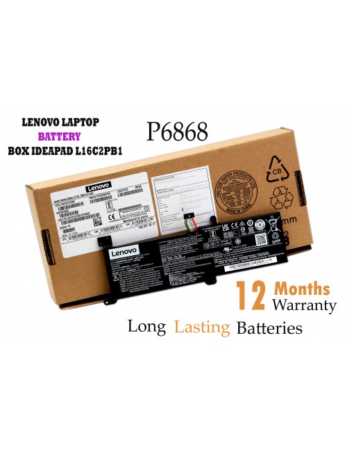 LENOVO LAPTOP BATTERY BOX IDEAPAD L16C2PB1 (2 CELLS)