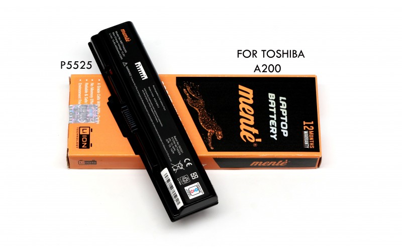 MENTE LAPTOP BATTERY FOR TOSHIBA A200 6C PA3534U-1BRS PABAS099