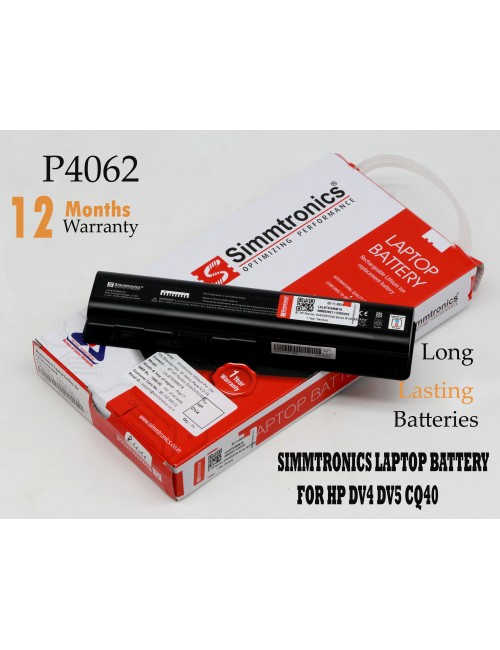 SIMMTRONICS LAPTOP BATTERY FOR HP DV4 DV5 CQ40