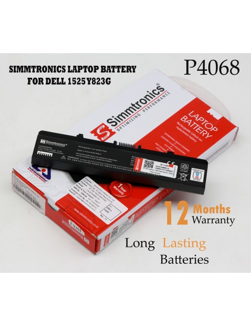SIMMTRONICS LAPTOP BATTERY FOR DELL 1525 Y823G