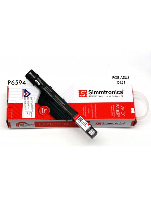 SIMMTRONICS LAPTOP BATTERY FOR ASUS X451
