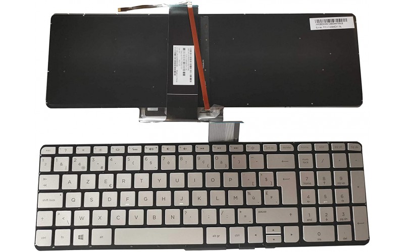 LAPTOP KEYBOARD FOR HP ENVY X360 15 U SILVER (WITH BACKLIGHT)