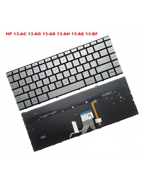 LAPTOP KEYBOARD FOR HP SPECTRE X360 13AC SILVER (WITH BACKLIT)