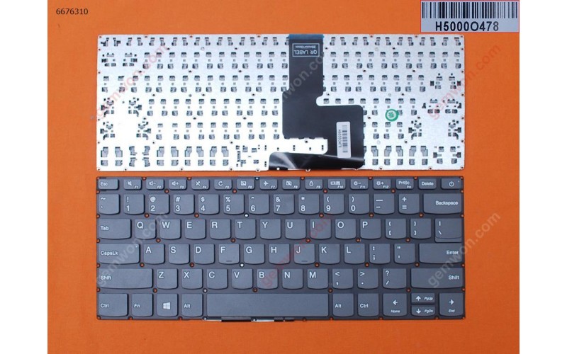LAPTOP KEYBOARD FOR LENOVO IDEAPAD 320 14IKB (WITH ON/OFF SWITCH)