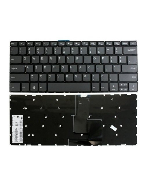LAPTOP KEYBOARD FOR LENOVO IDEAPAD 320 14ISK (WITH ON/OFF BACKLIGHT SWITCH)