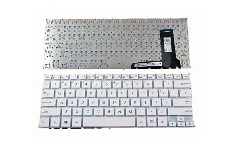 LAPTOP KEYBOARD FOR ASUS X205T S200E WHITE LONG CABLE