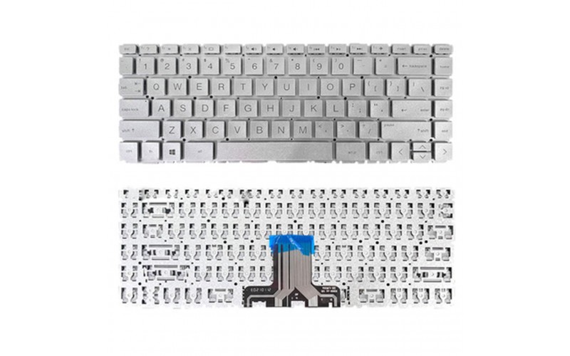 LAPTOP KEYBOARD FOR HP 14S CF SILVER
