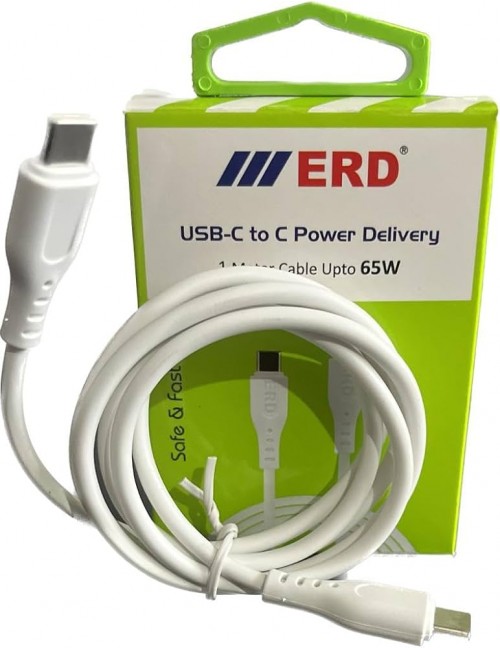 ERD TYPE C TO TYPE C CHARGER|DATA TRANSFER CABLE 1.5M UC92