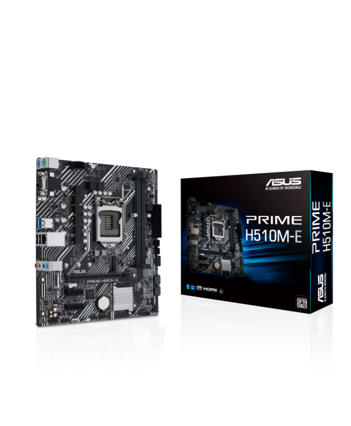 ASUS MOTHERBOARD 510 (PRIME H510M E) DDR4 (FOR INTEL 10TH | 11TH GEN) 