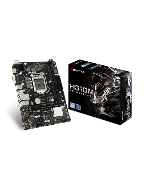 BIOSTAR MOTHERBOARD 310 (H310MHP) DDR4 (FOR INTEL) 6th, 7th, 8th AND 9th Gen