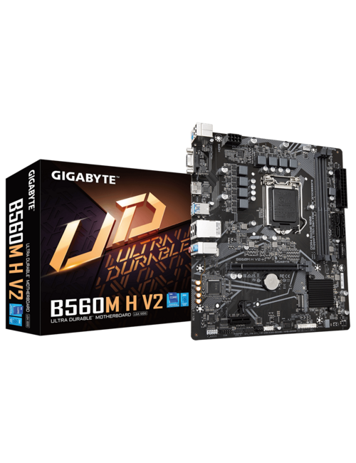 GIGABYTE MOTHERBOARD 560 (B560M H V2) DDR4 (FOR INTEL 10TH | 11TH)