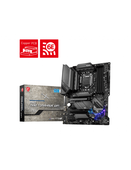 MSI MOTHERBOARD 590 (MAG Z590 TOMAHAWK WIFI) DDR4 (FOR INTEL)