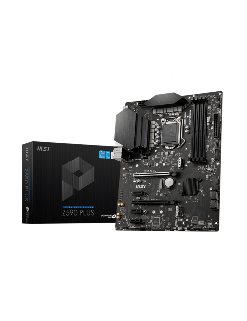 MSI MOTHERBOARD 590 (Z590 PLUS) DDR4 (FOR INTEL)