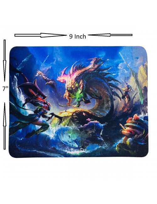 MOUSE PAD NORMAL 7" X 9" X 4MM (FLEXIBLE)