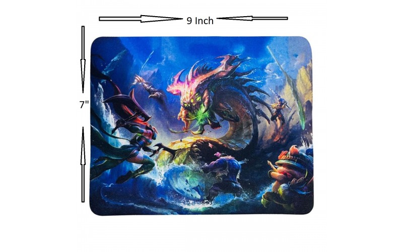 MOUSE PAD NORMAL 7" X 9" X 4MM (FLEXIBLE)