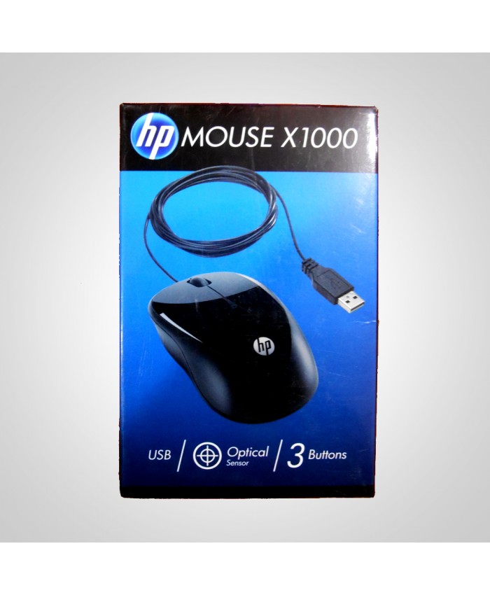 HP MOUSE USB X1000 (H2C21AA)