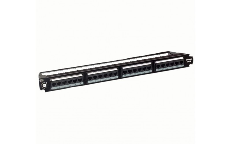 DIGISOL PATCH PANEL 24 PORT CAT6 FULLY LOADED