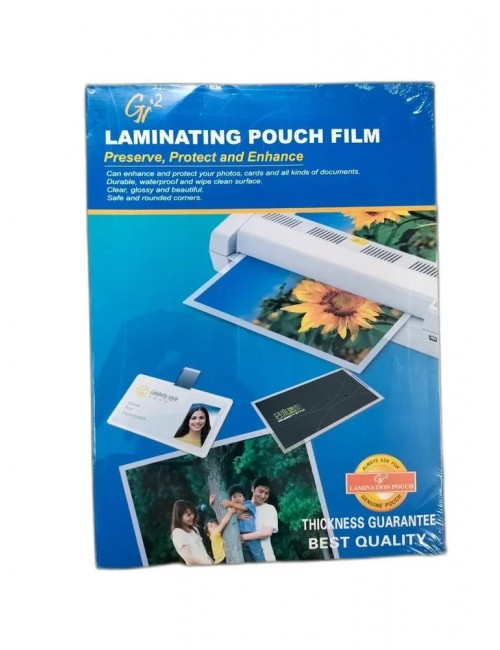 LAMINATION POUCH FILM 80 MICRON (225mmx310mm) PACK OF 100