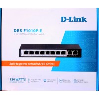 DLink 4 Port POE + 2 Port Uplink Coper Port 10/100 4 4+2 100Mbps 250mtr  Support ( 60 Watts) at Rs 2400/piece, Salem