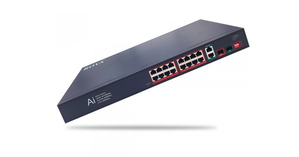 IP Com 16 Port POE Switch, Model Name/Number: RTPL16POE at Rs 17500/unit in  Coimbatore