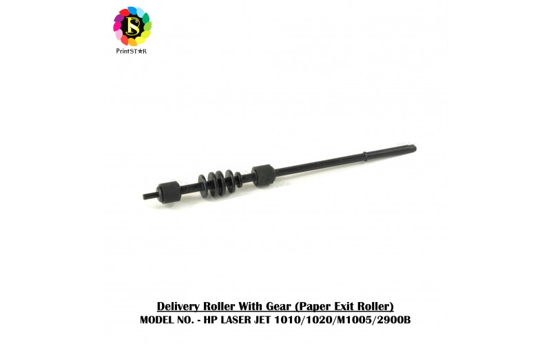 PRINT STAR DELHIVERY ROLLER WITH GEAR FOR HP LJ 1010 | M1005 |1020 | LBP2900B