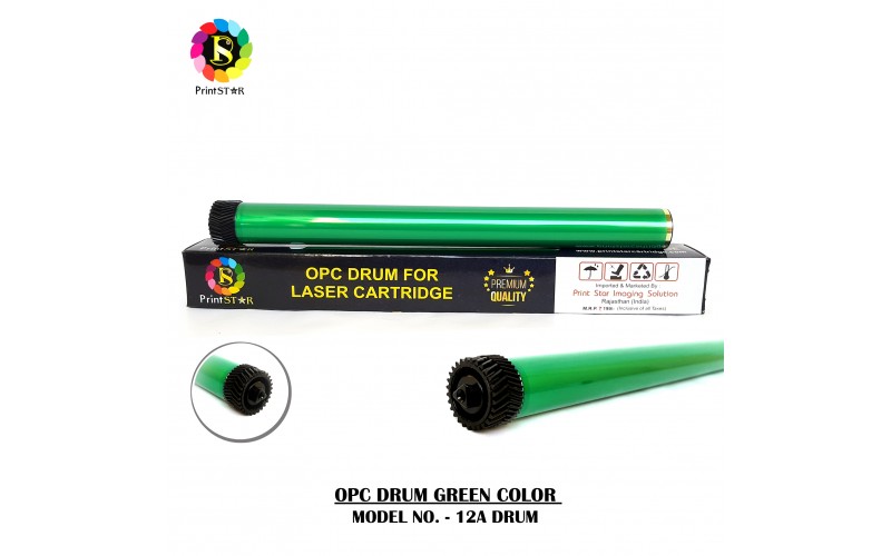 PRINT STAR OPC DRUM FOR HP 12A (GREEN)