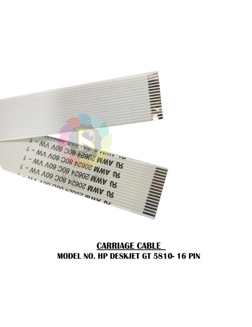 PRINT STAR CARRIAGE CABLE FOR HP GT 5810 (16 PIN)